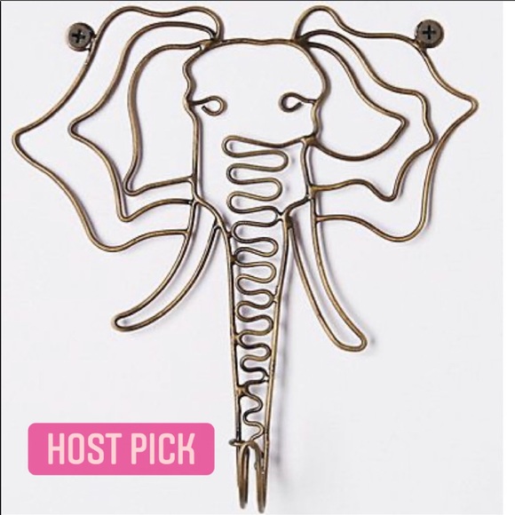 Anthropologie Other - Anthropologie PHYLA Elephant Wall Hook